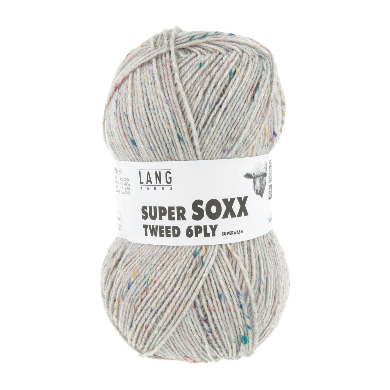 LANG YARNS Super Soxx Tweed 6-Fach