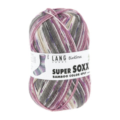 LANG YARNS Super Soxx Bamboo Color 4-Fach