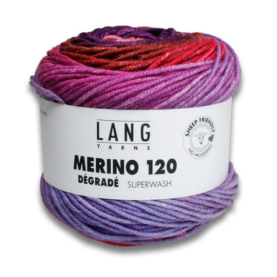 LANG YARNS Merino 120 Dègrade