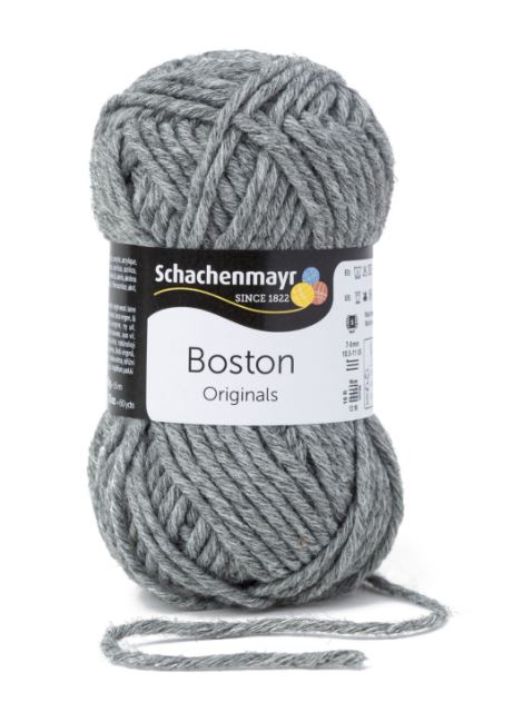 Schachenmayr Boston 0092 GRAU 50 gr