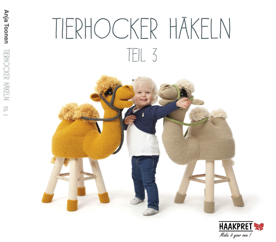 Anja Toonen Tierhocker häkeln Teil 3
