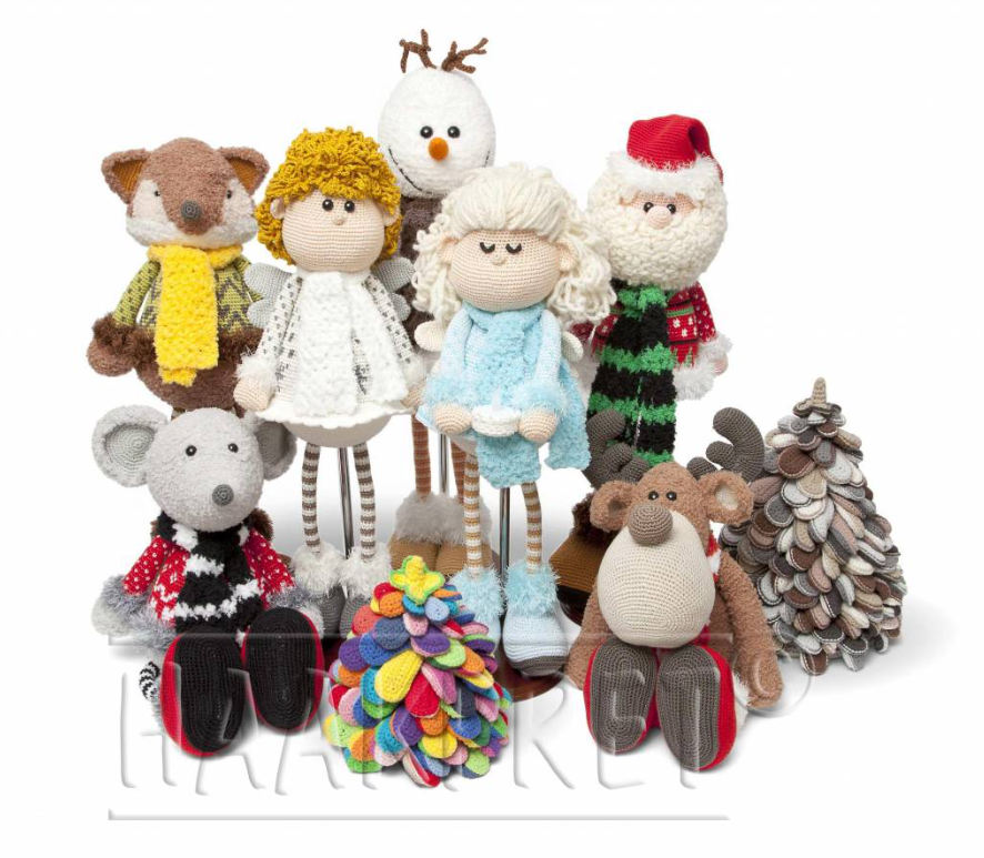 Anja Toonen Weihnachten häkeln Teil 2