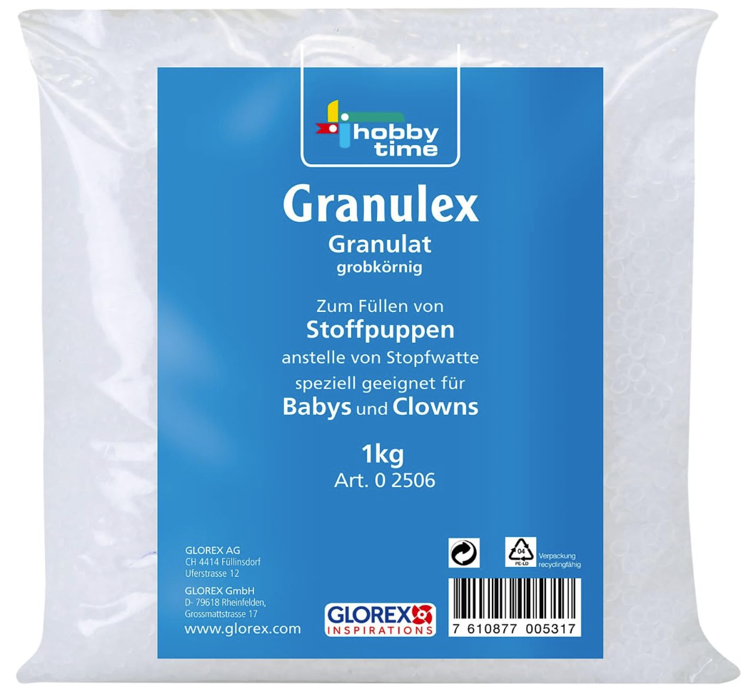 Glorex Granulex grobkörnig 500 / 1000 gr