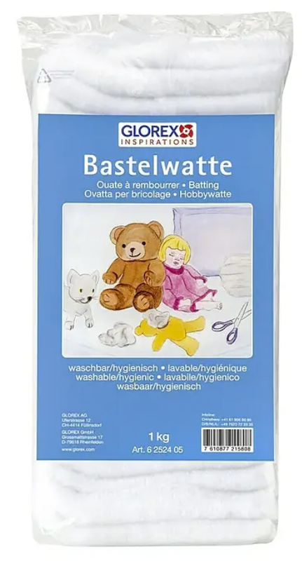 Glorex Bastelwatte weiss