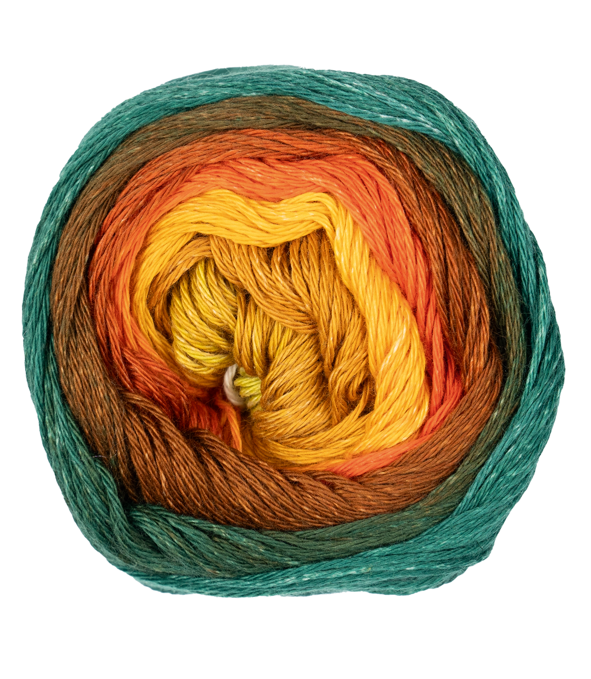 Pro Lana 1-2-3 Ideen 278441.0032 ORANGE/GRUEN 100 gr