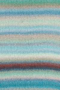 Lang Cloud 1077.0033 MINT/TUERKIS/BRAUN/EISBLAU 100 gr