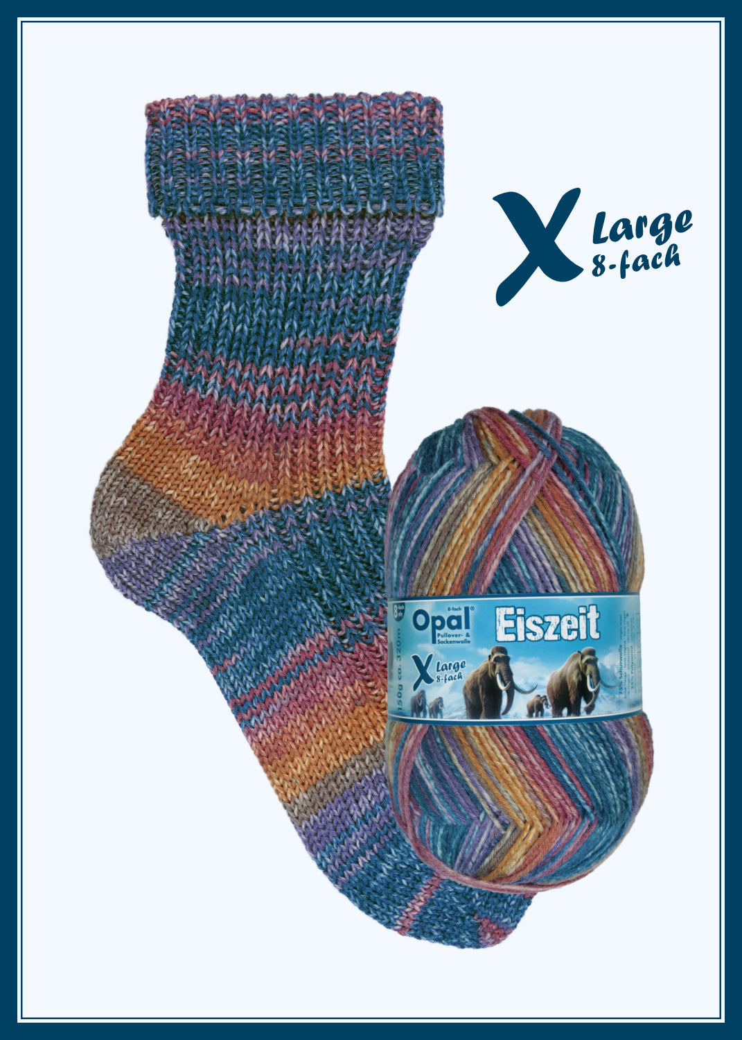 Opal Eiszeit 8-fach 11574