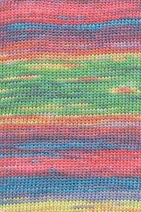Lang Yarns Eternity 1174.0007 LACHS/ROT/GELB/BLAU 100 gr