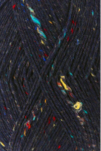 Lang Yarns Super Soxx Tweed 4-fach 1201.0025 NACHTBLAU