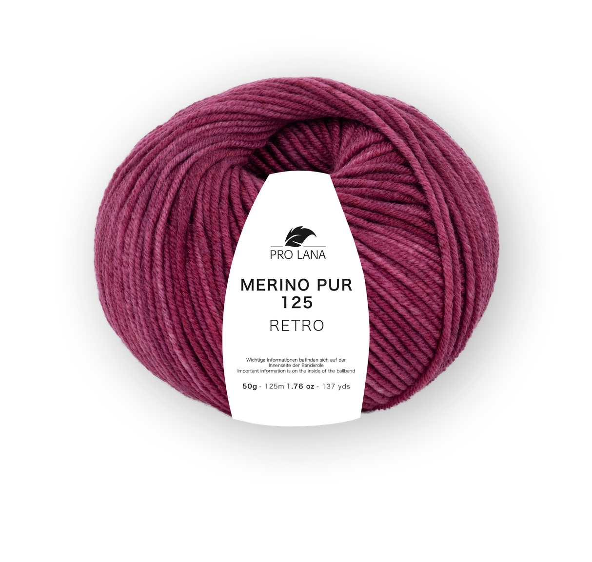 Pro Lana Merino Pur 125 Retro 0136