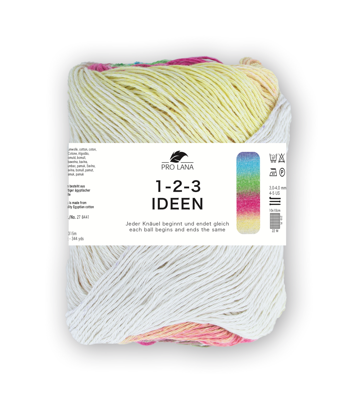 Pro Lana 1-2-3 Ideen 278441.0014 SOMMER 100 gr