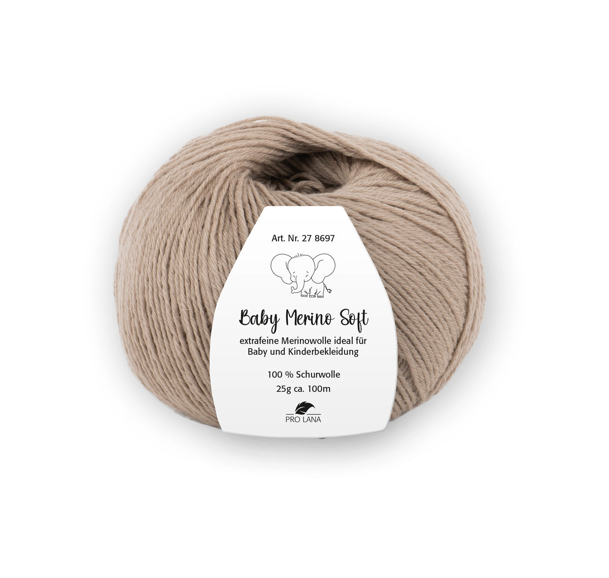 Pro Lana Baby Merino Soft 278697.0006 BEIGE 25 gr