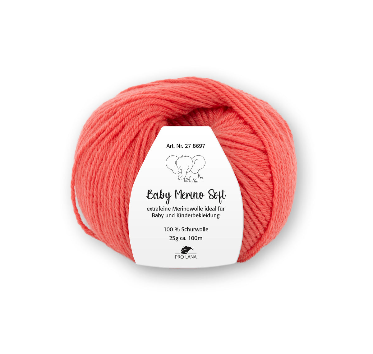 Pro Lana Baby Merino Soft 278697.0029 KORALLE 25 gr