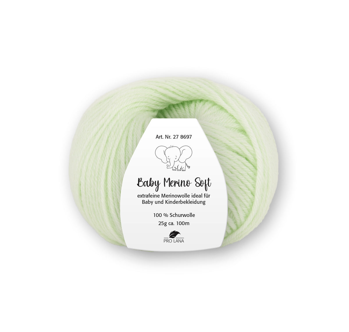 Pro Lana Baby Merino Soft 278697.0079 APFELGRUEN 25 gr