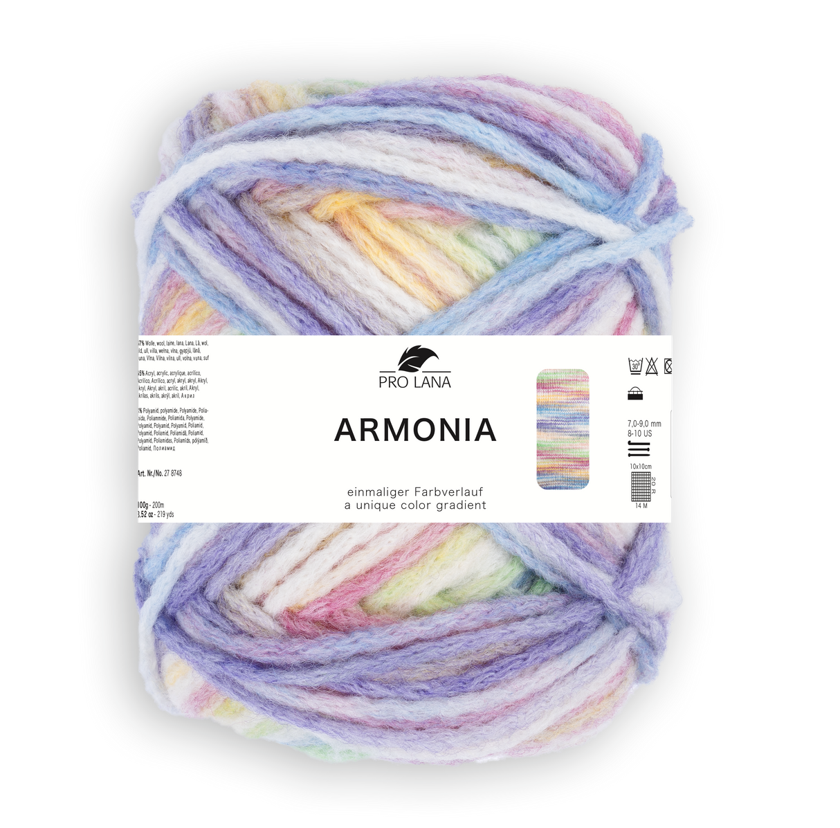 Pro Lana Armonia 278748.0085 NATUR/PASTELL 100 gr