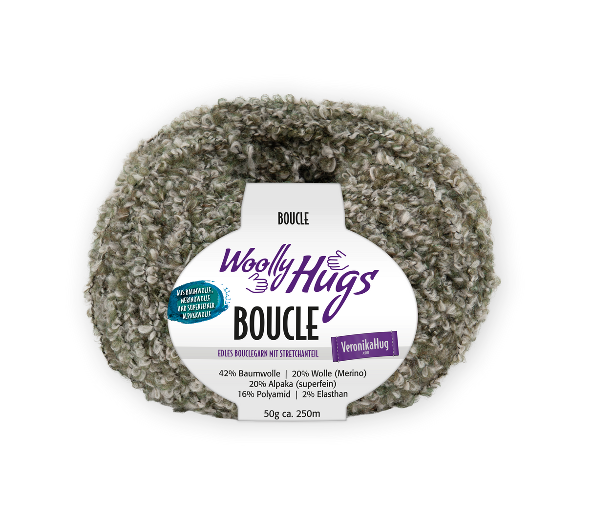 Woolly Hugs Boucle 278757.0018 FANGO 50 g