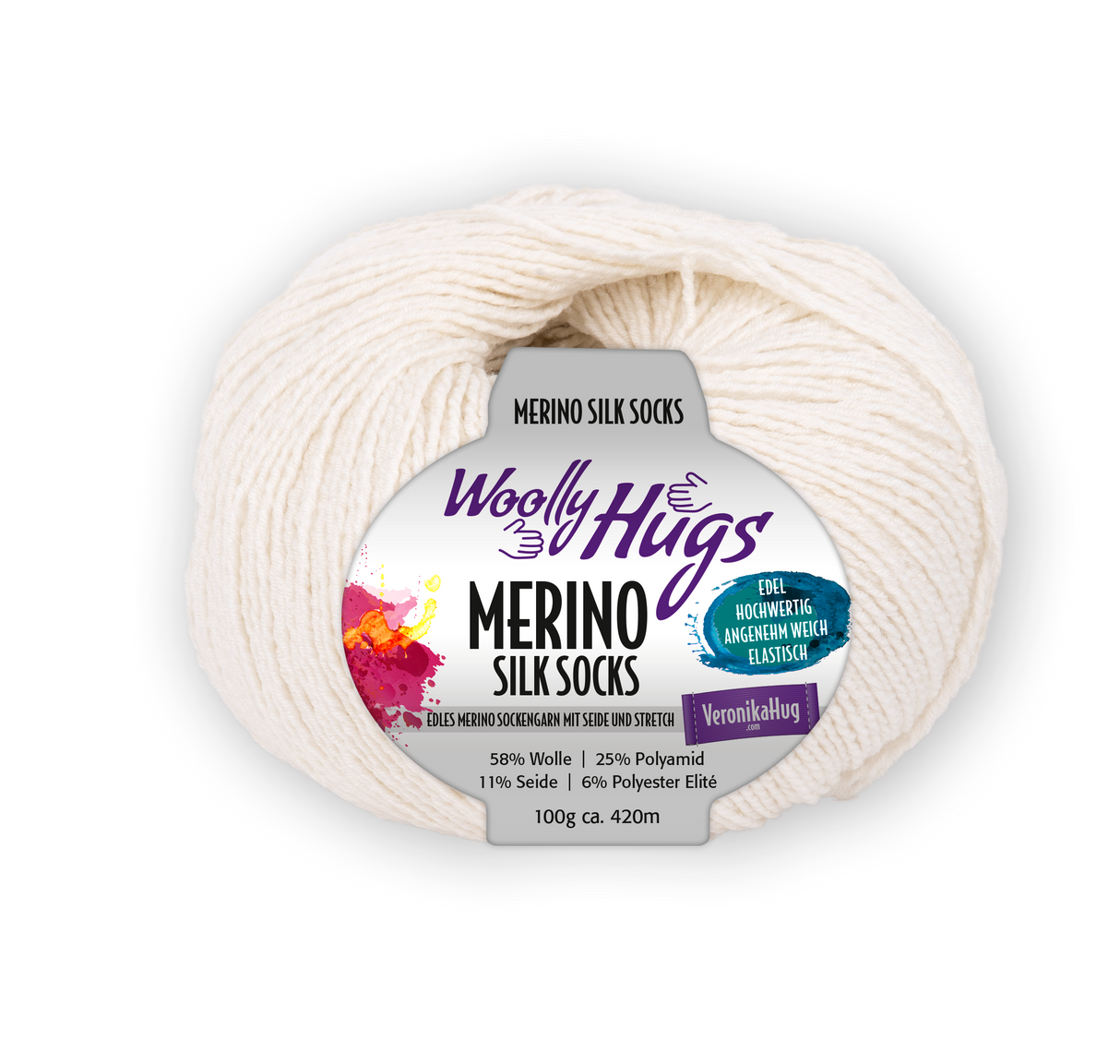 Woolly Hugs Merino Silk Socks 0201