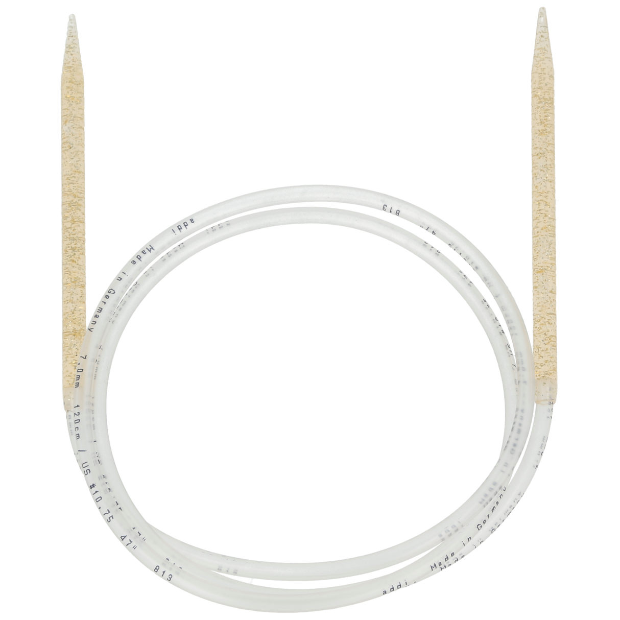 Rundstricknadeln addi Champagner Kunststoff 100 cm 371