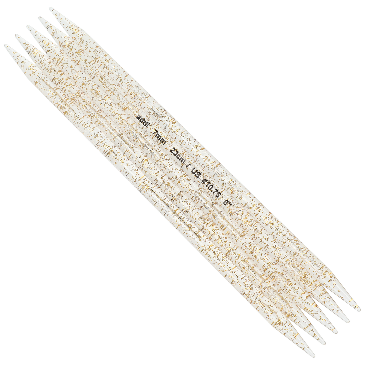 Strumpfstricknadeln addiChampagner Kunststoff 20 cm 375