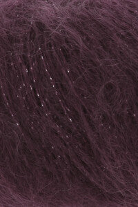 Lang Mohair Luxe Lame 797.0180 SILBER-AUBERGINE 25 gr