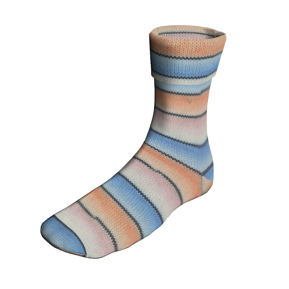 Lang Super Soxx Color 4-Fach 901.0310