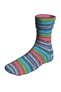 Lang Super Soxx Color 4-Fach 901.0479