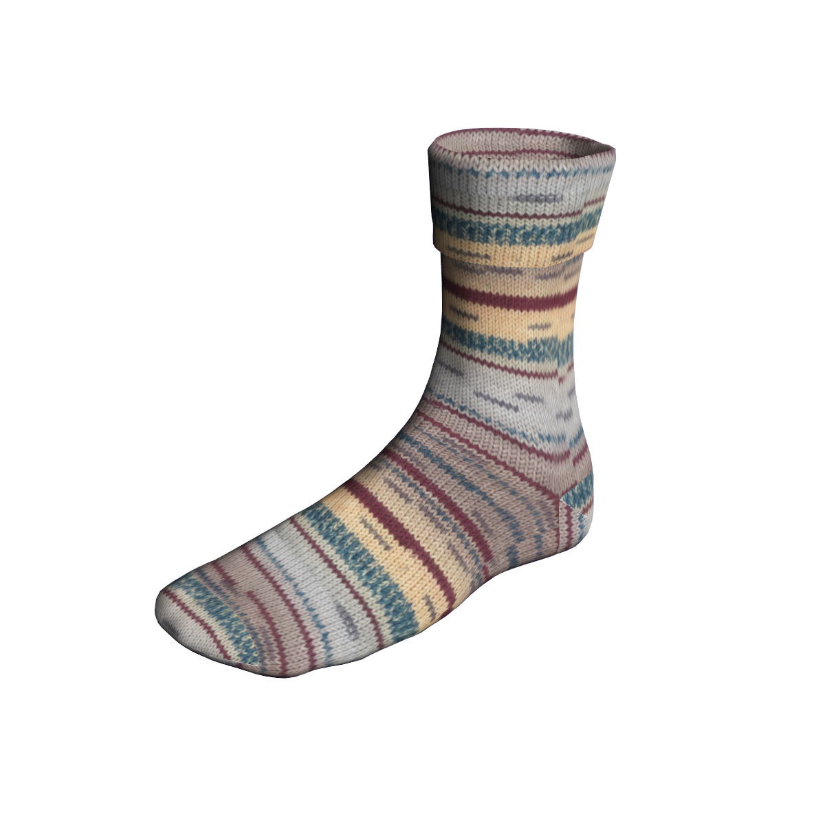 Lang Super Soxx Color 4-Fach 901.0495