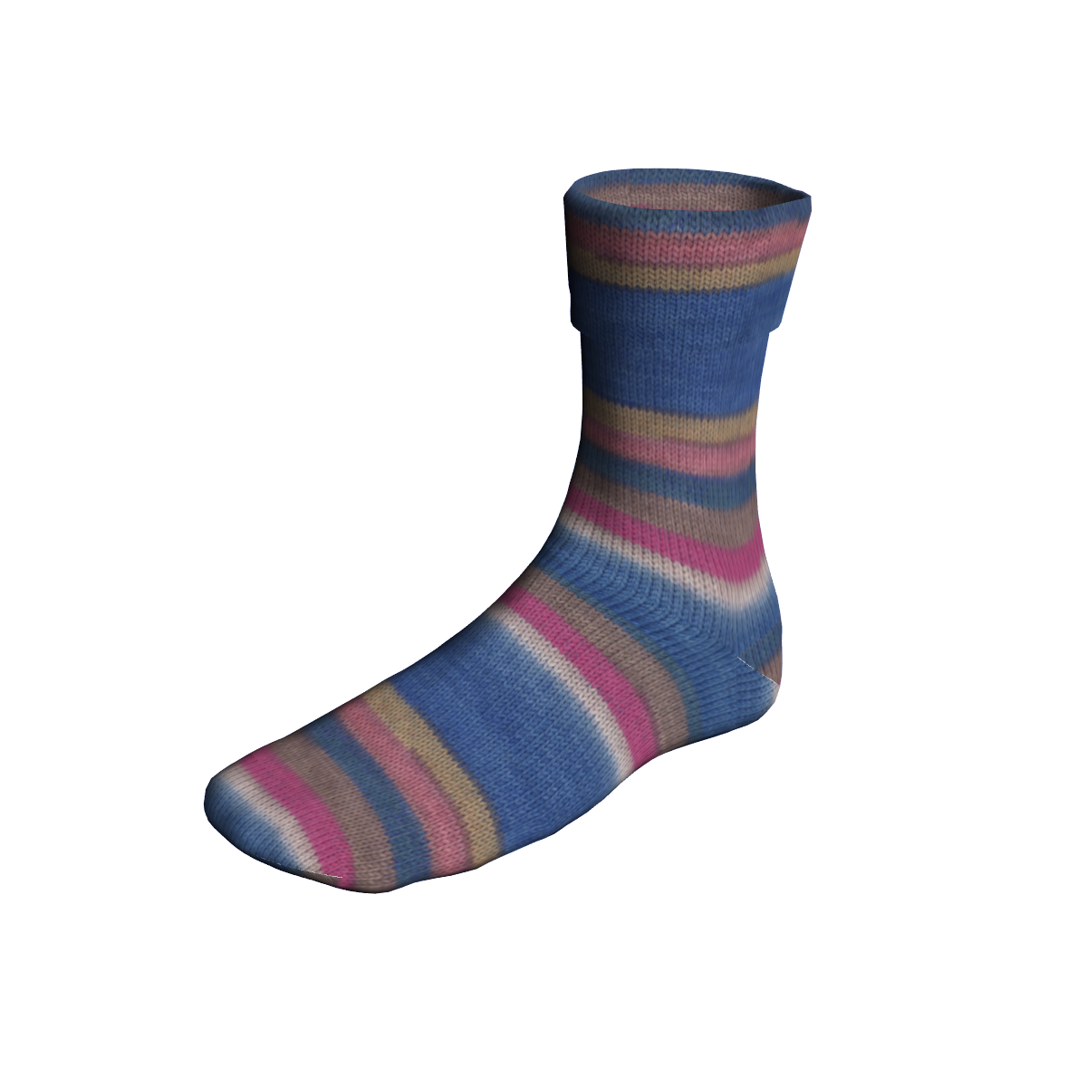 Lang Super Soxx Color 4-Fach 901.0501