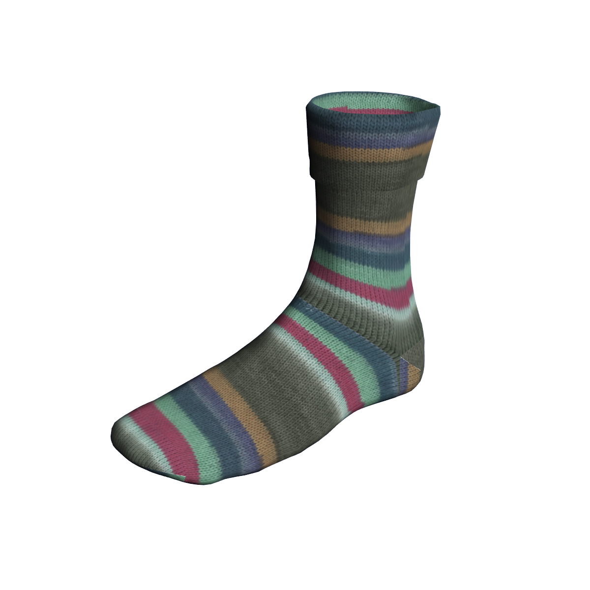 Lang Super Soxx Color 4-Fach 901.0502