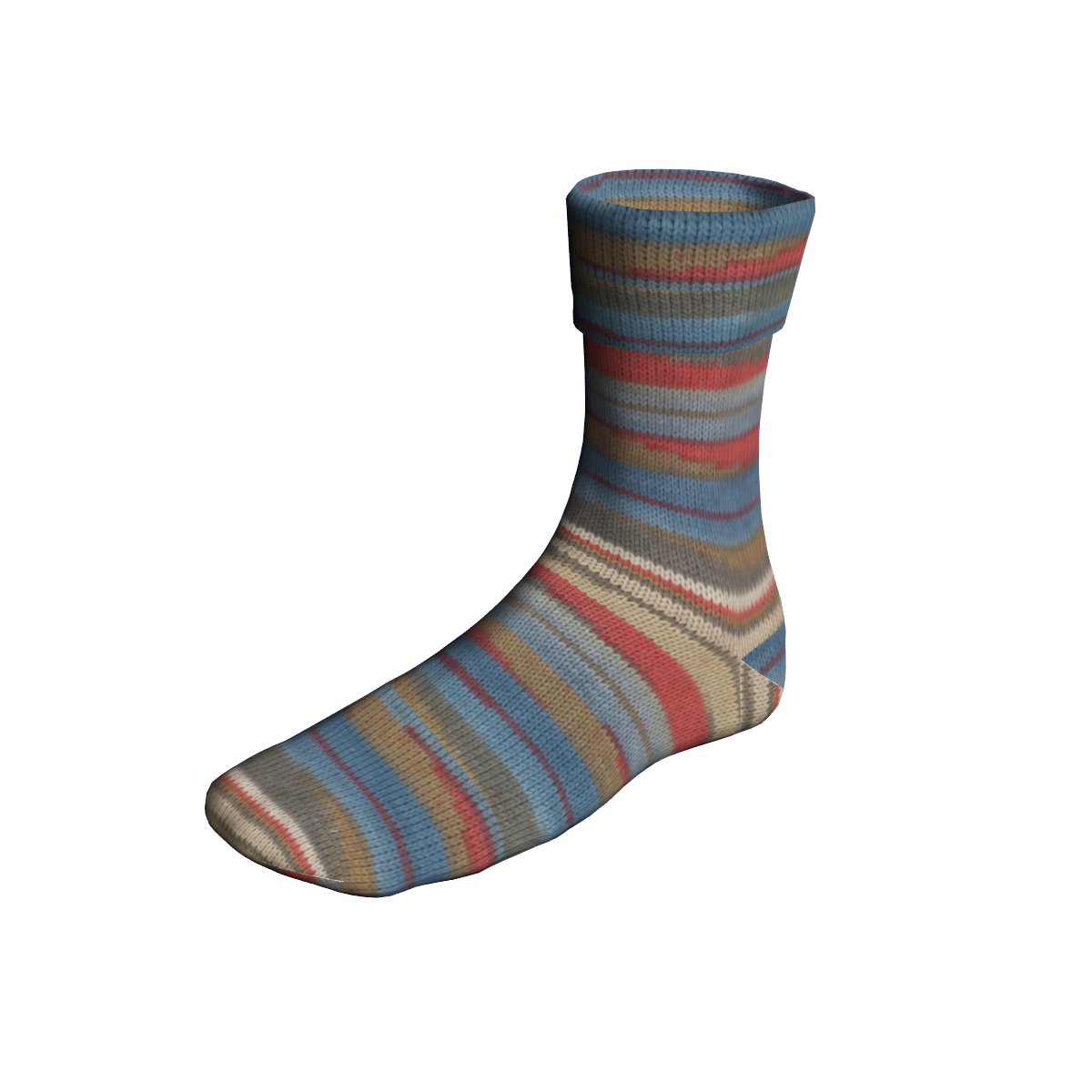 Lang Super Soxx Color 4-Fach 901.0540