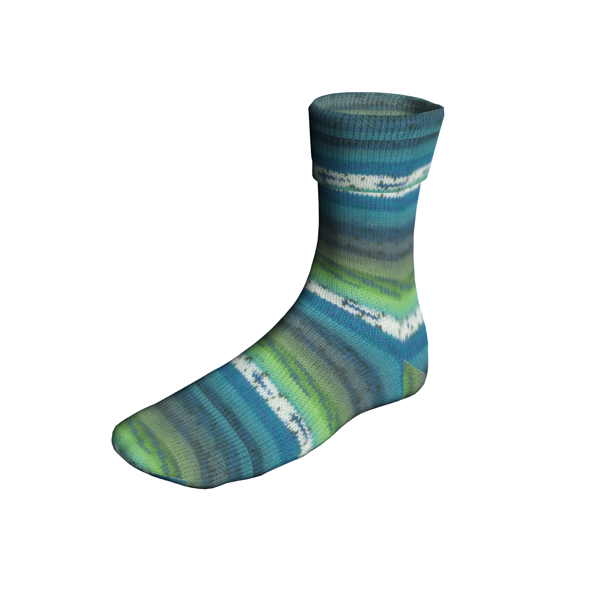 Lang Super Soxx Color 4-Fach 901.0541