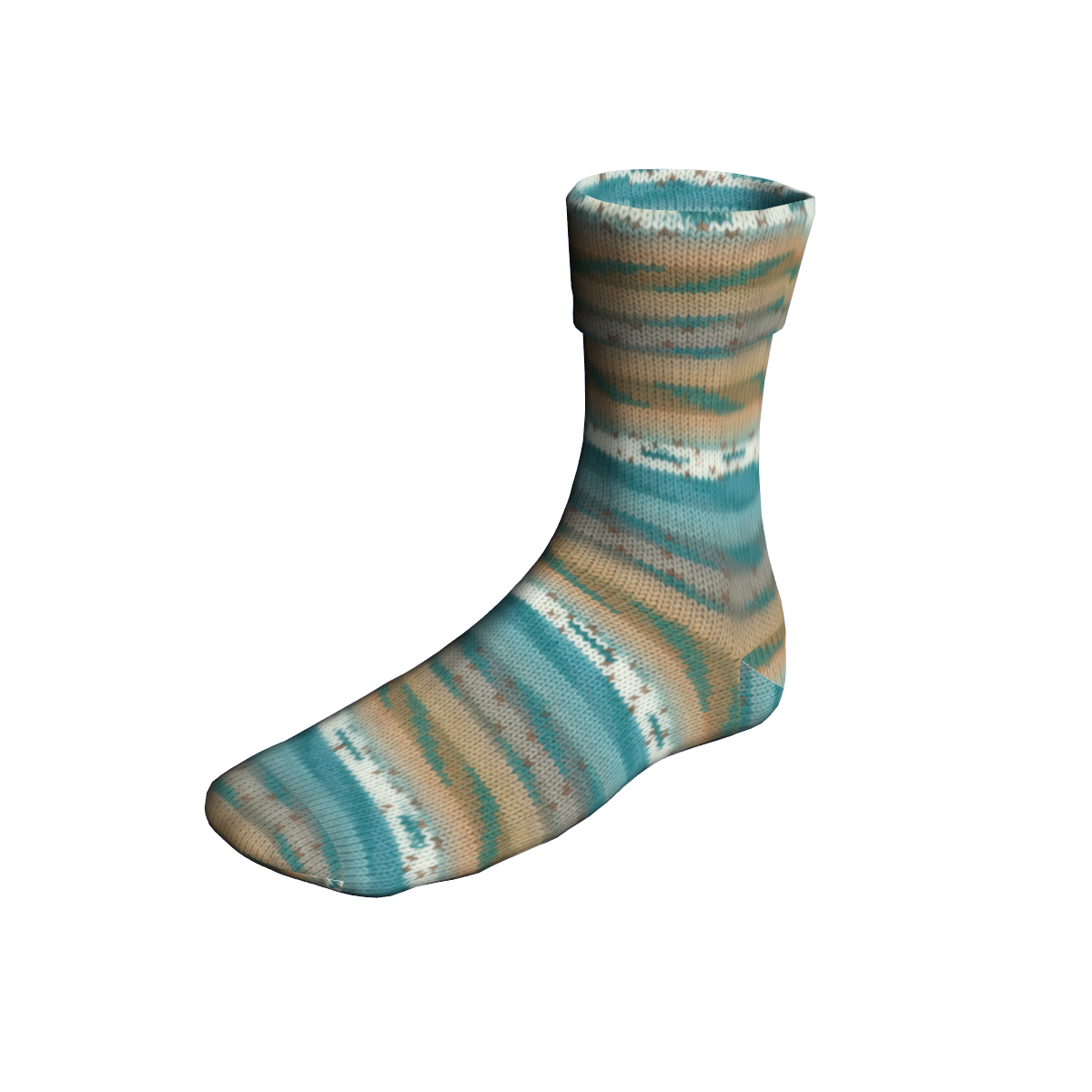 Lang Super Soxx Color 4-Fach 901.0542