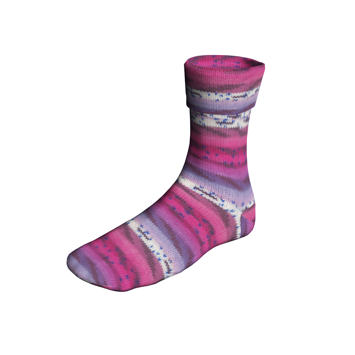 Lang Super Soxx Color 4-Fach 901.0546