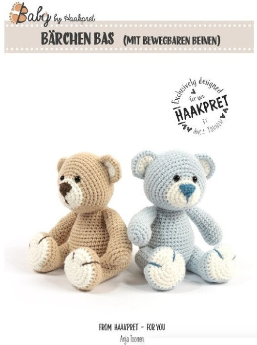 Anja Toonen Bärchen Bas mit Bewegbaren Beinen