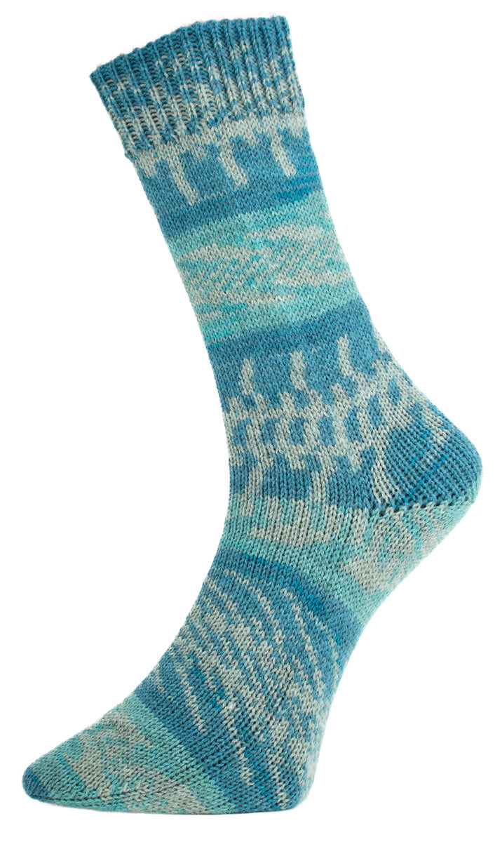 Pro Lana Golden Socks Fjord 4- fach 0196