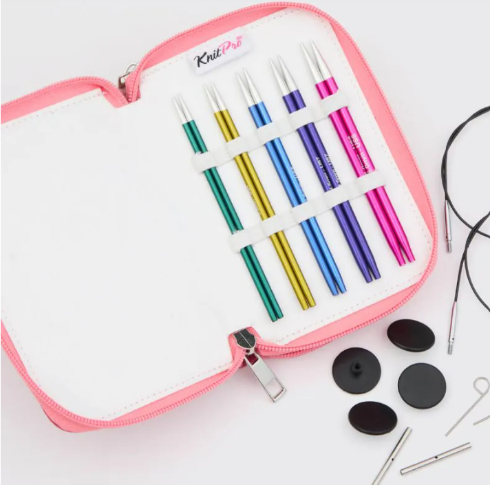 KnitPro Zing Set Starter Nadelpsitzen 13 cm 3,0-5,0 47433