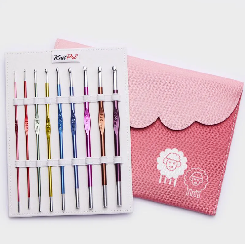 KnitPro Zing Häkelnadel Set 2,0-6,0 47430