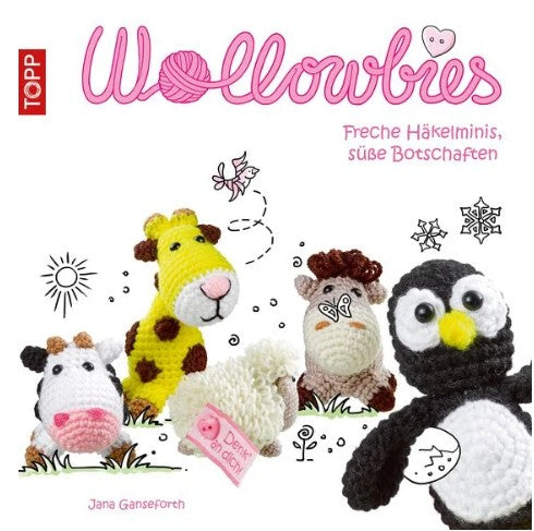 Wollowbies freche Häkelminis, süsse Botschaften