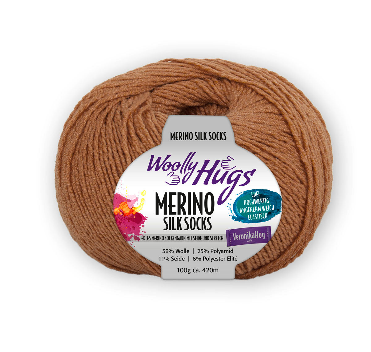 Woolly Hugs Merino Silk Socks 0208
