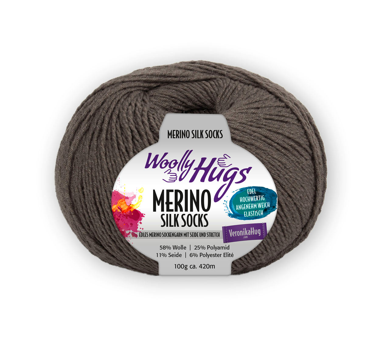 Woolly Hugs Merino Silk Socks 0212