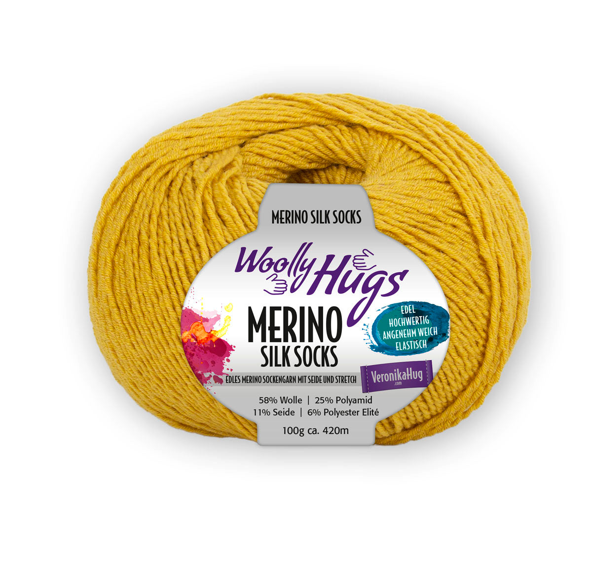 Woolly Hugs Merino Silk Socks 0223