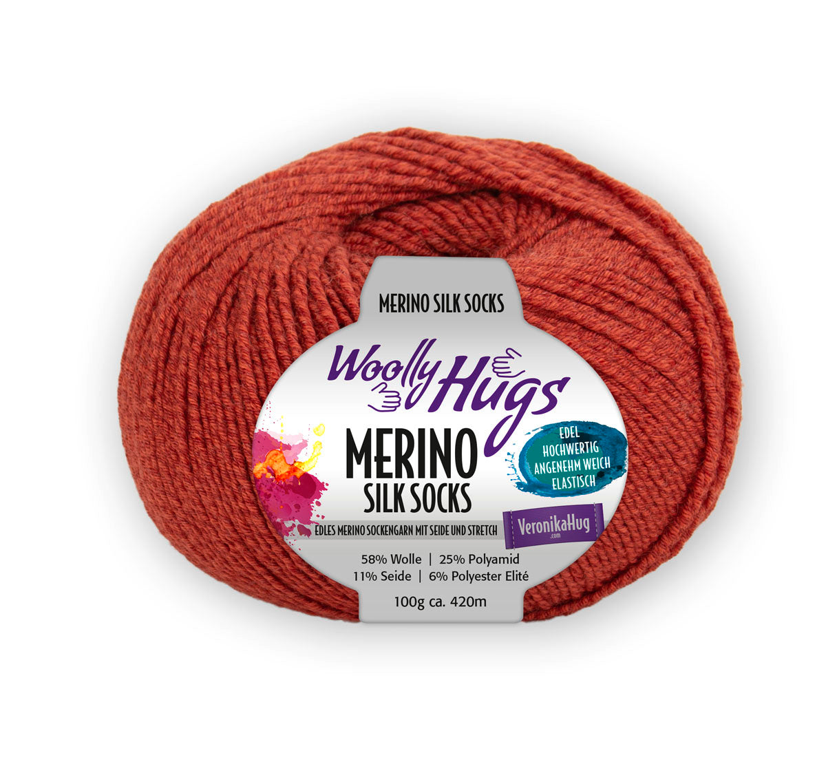 Woolly Hugs Merino Silk Socks 0227