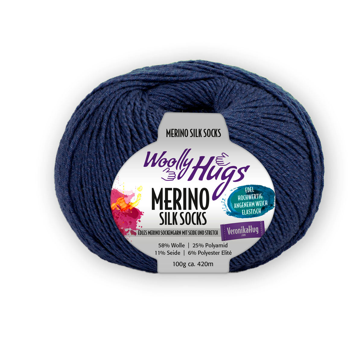 Woolly Hugs Merino Silk Socks 0250