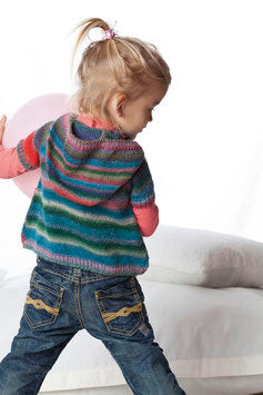 Kinder Wickeljacke mit Kapuze / Klicken Sie HIER zum PDF