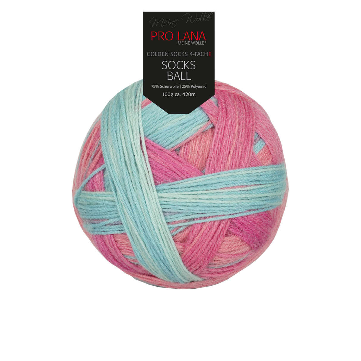 Pro Lana Golden Socks Socksball 4- fach 0008