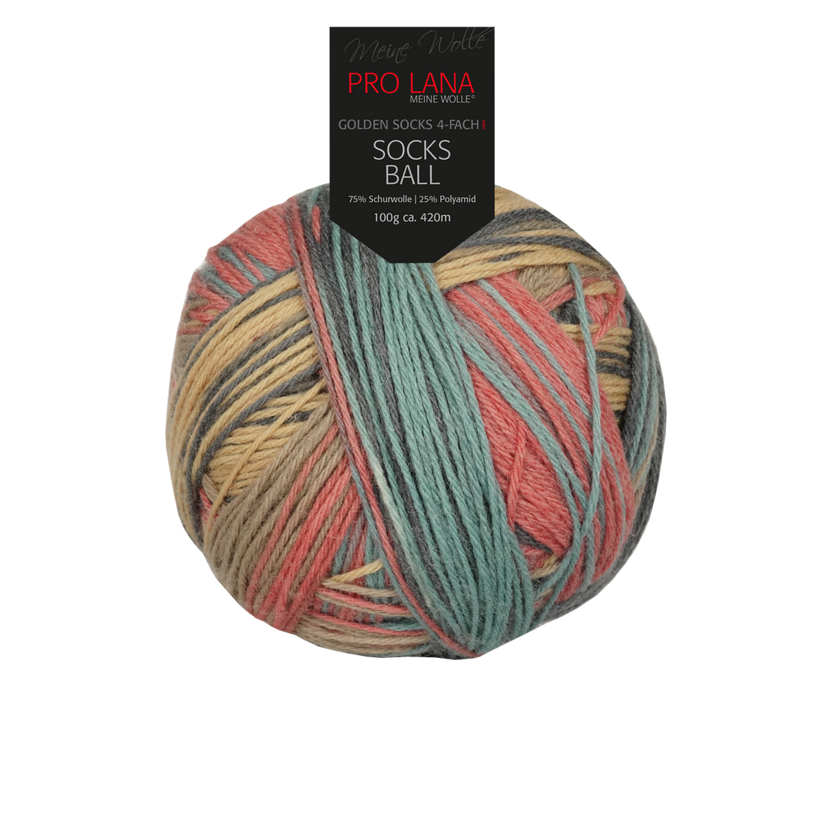 Pro Lana Golden Socks Socksball 4- fach 0005