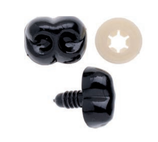 Glorex Kunststoffnasen schwarz