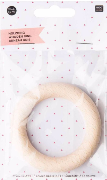 RICO Holzring Natur 7 cm