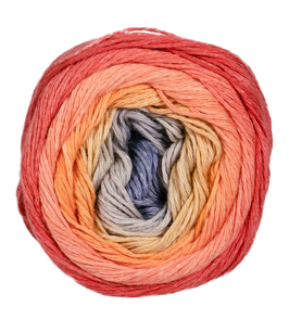 Pro Lana 1-2-3 Ideen 278441.0018 ORANGE/JEANS 100 gr