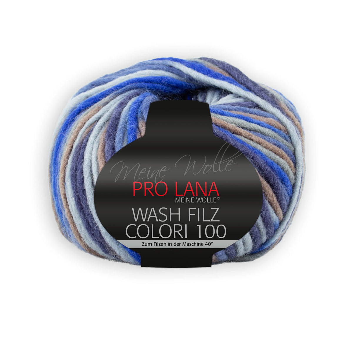 Pro Lana Wash Filz Colori 100 / 0701